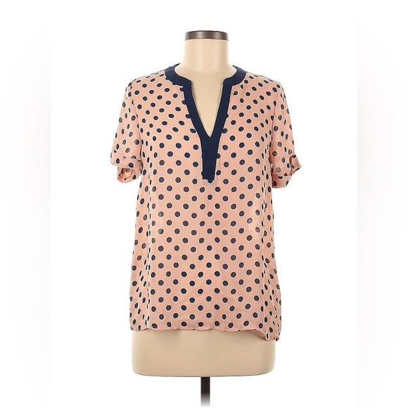 Francesca's Collections Tops - Sheer- cap short sleeve tee